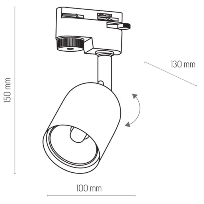 Трековый светильник Tk-Lighting Tracer 4496 White