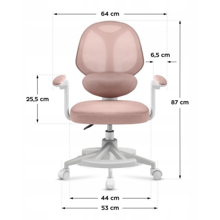 Детское кресло Mark Adler Junior 4.5 Pink