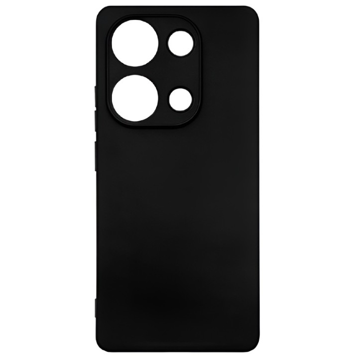 Husa de protecție WOO Liquid Silicone Redmi 13 Black (WOOCLSRD13BK)