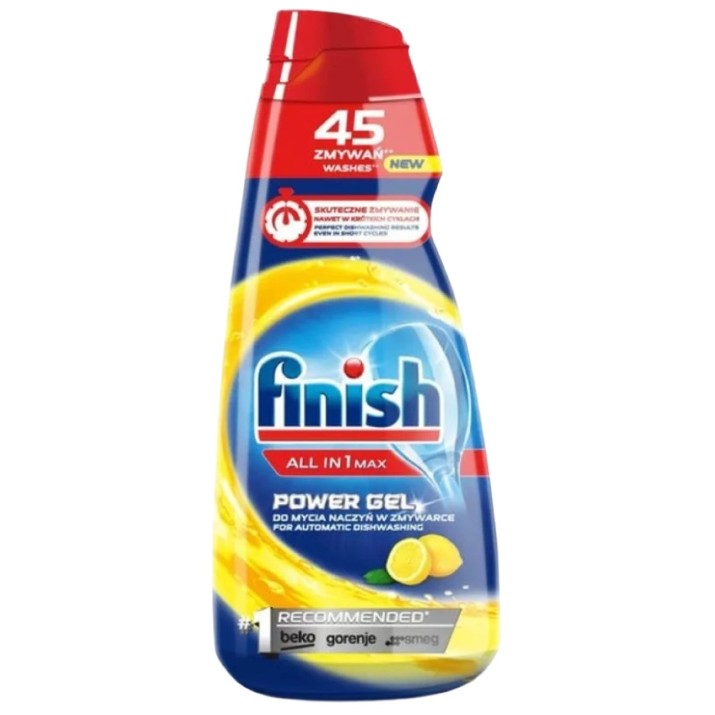 Средство для посудомоечных машин Finish Power Gel Lemon 900ml