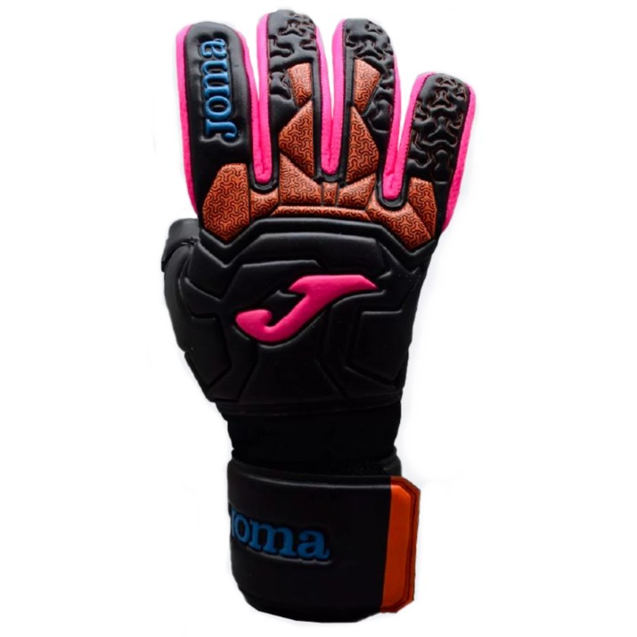 Mănuși de fotbal Joma 401366.105 Black/Pink, s.10