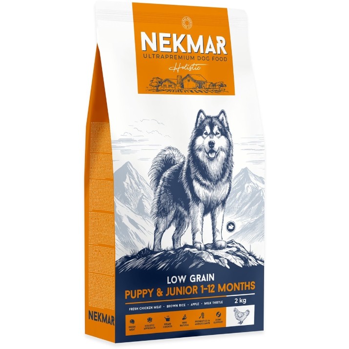 Сухой корм для собак Nekmar Puppy & Junior Fresh Chicken Meat 2kg