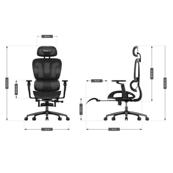 Scaun de birou Huzaro Combat 7.9 Black