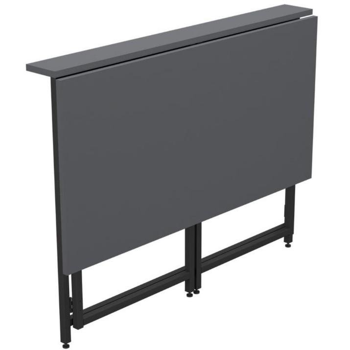Письменный стол AMF Fold FL1000 Black/Anthracite 100х60