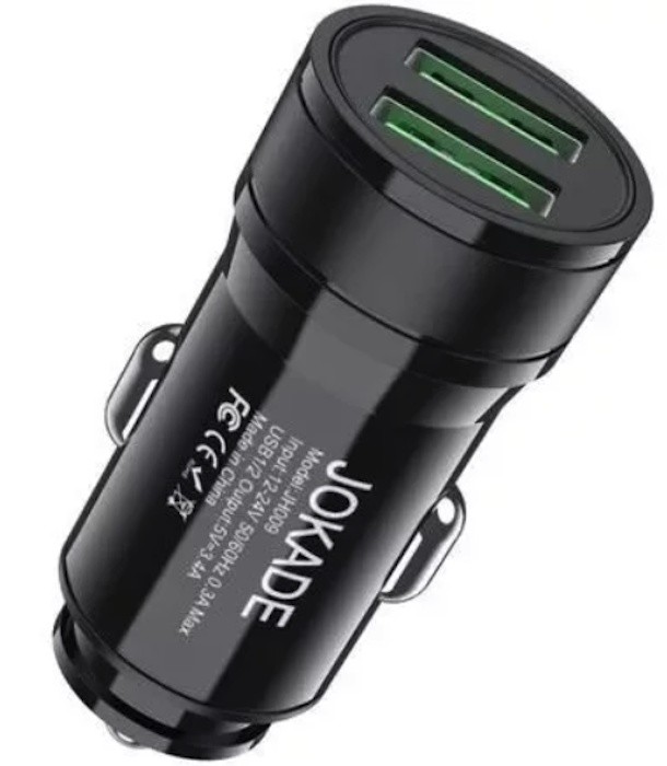 Încărcător auto Jokade JH009 Black (JH009BK)