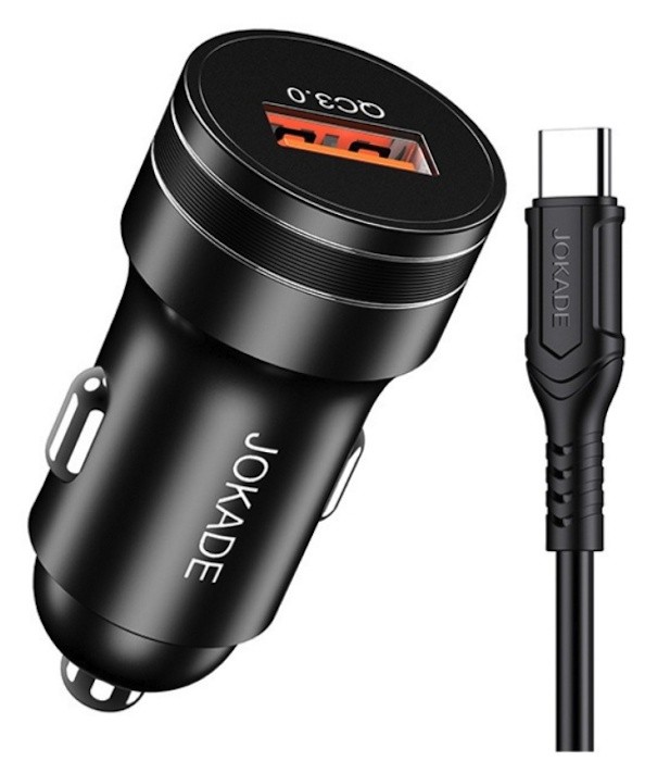 Încărcător auto Jokade JH040 Black (JH040CCTYBK)