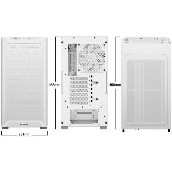 Корпус Be quiet! Pure Base 501 Airflow White (BGW75)