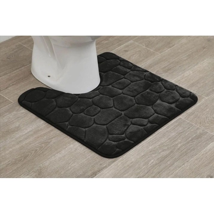 Коврик для ванной Tendance 45x50cm Black (55728)
