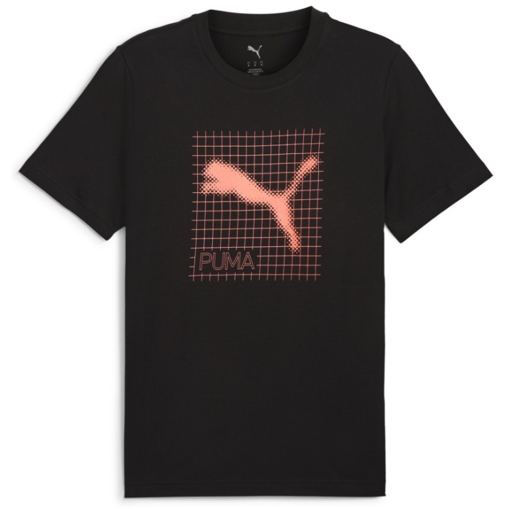 Tricou bărbătesc Puma Pumatech Graphic Tee Puma Black, s.S