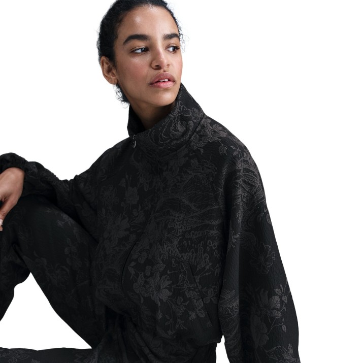 Jachetă damă Nike W Nsw Cllctn Jqrd Trk Jkt Black/Anthracite, s.L