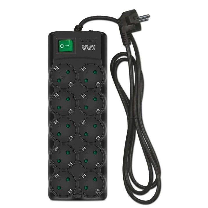 Protecţie împotriva supratensiunii Sven SF-10E-16 10s 3m Black