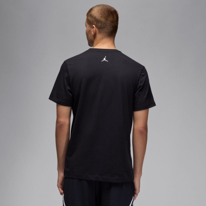 Мужская футболка Nike M Jordan Sprt Df Gfx Ss Crew Black/White, s.XL