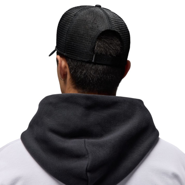 Chipiu Nike U Jordan Rise Cap S Cb Trkr Jm Ptch Black/White, s.M/L