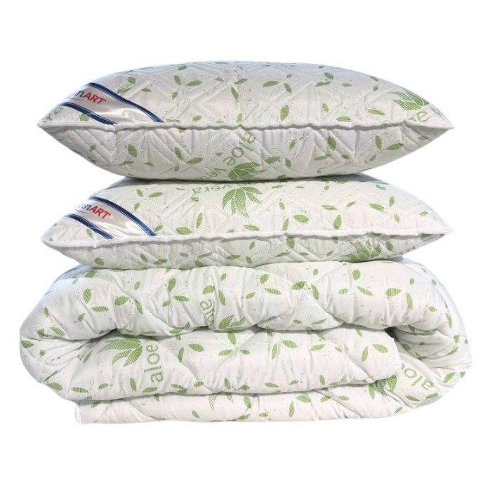Set plapumă cu perne Somnart Aloe Vera 200x220 (019614)
