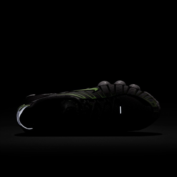 Adidași pentru bărbați Nike Shox Tl Wolf Grey/Black/Lime Blast, s.40.5