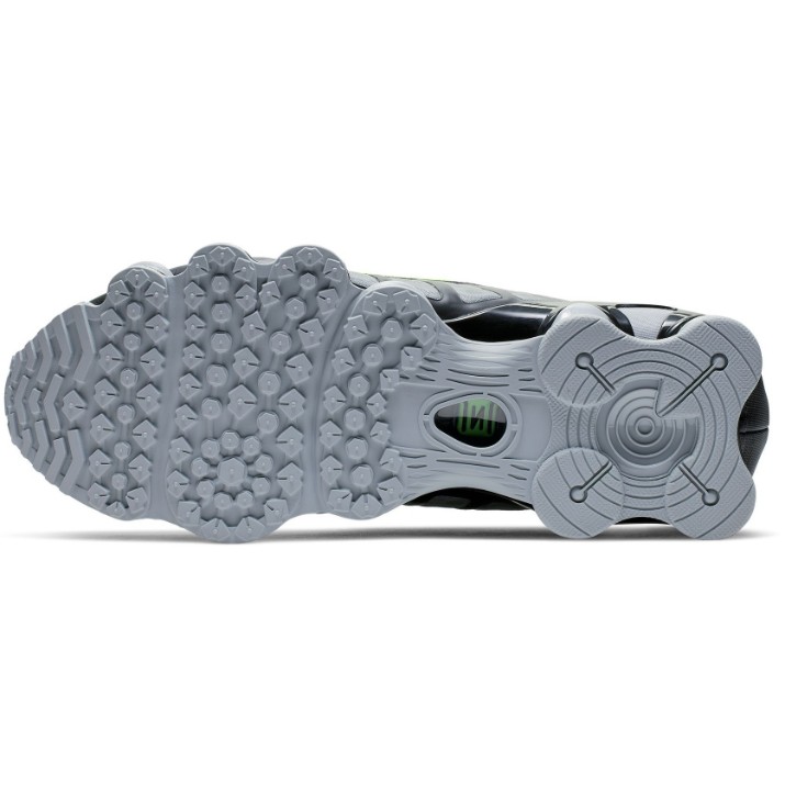 Кроссовки мужские Nike Shox Tl Wolf Grey/Black/Lime Blast, s.45