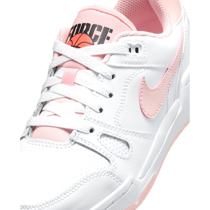 Кеды детские Nike Full Force Lo Bg White/Bright Mango/Black/Echo Pink, s.33