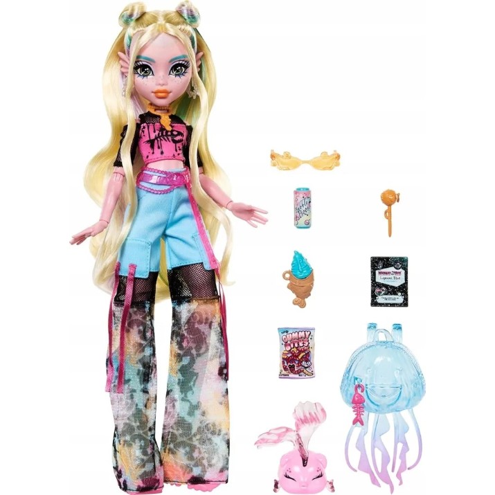 Păpușa Mattel Monster High Lagoona Blue (HXH75)