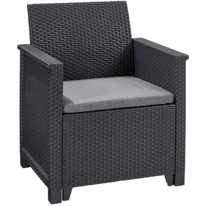 Набор садовой мебели Keter Elodie 2 Set Graphite/Coolgrey (246158)