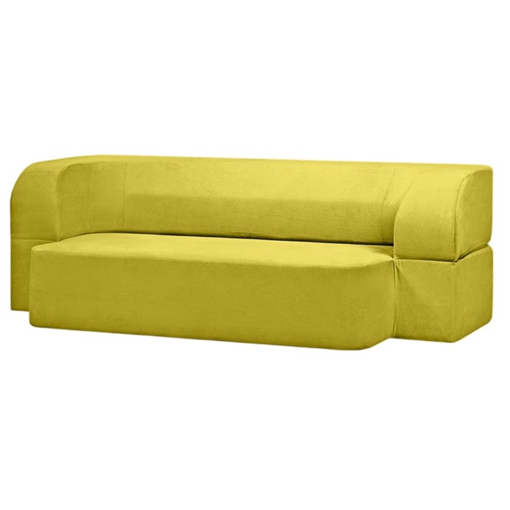 Бескаркасный диван Edka Meteor 180x120x40 P12 Olive Green