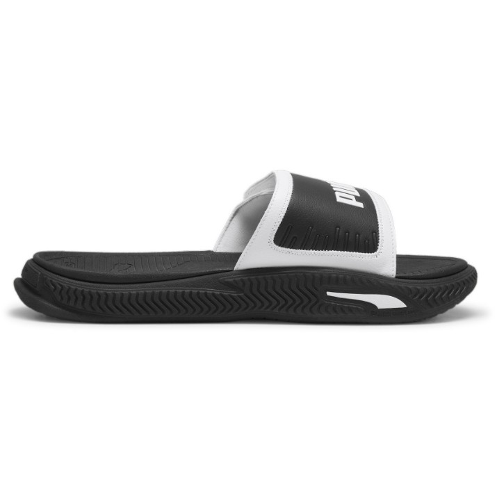 Шлёпанцы мужские Puma Softridepro 24 V Puma White/Black, s.44.5