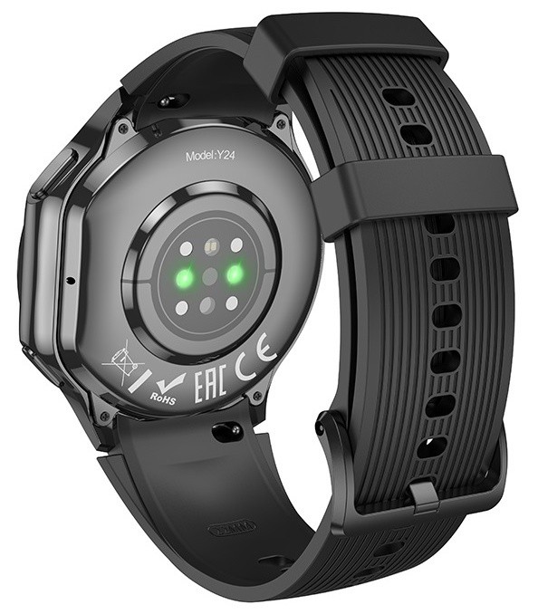 Smartwatch Hoco Y24 AMOLED Black