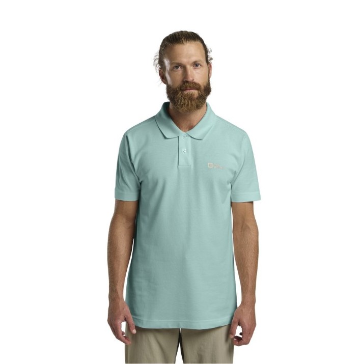 Поло Jack Wolfskin Essential Polo M Soft Jade, s.XXL