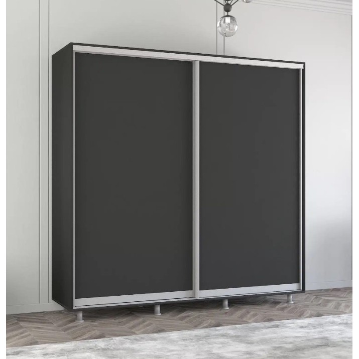 Шкаф-купе Mobildor-Lux Aron 210x240 Anthracite (aron1588)