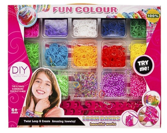 Set de realizare a bijuteriilor New World Loom Bands 400051