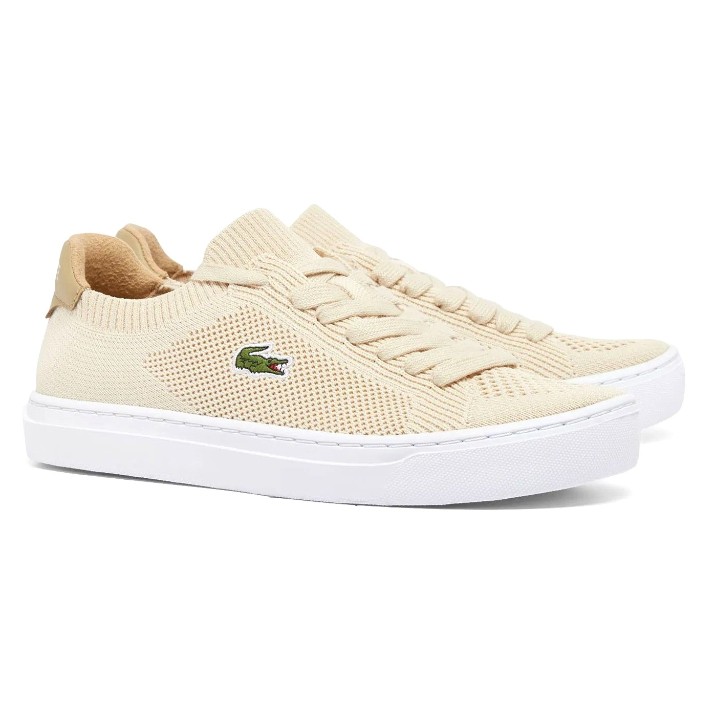 Ghete pentru dame Lacoste La Piquee 2.0 Beige, s.38