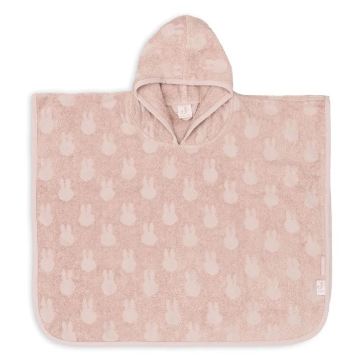 Детское пончо Jollein Terry Miffy Jacquard Wild Rose (533-550-67089)