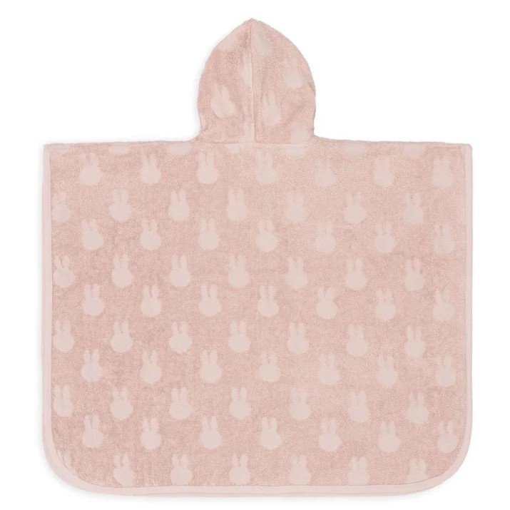 Poncho pentru copii Jollein Terry Miffy Jacquard Wild Rose (533-550-67089)