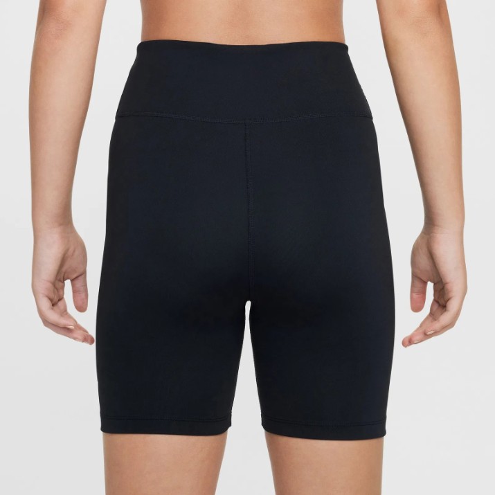 Pantaloni scurți dame Nike G Nk Df One 5In Bike Short Black/White, s.XL