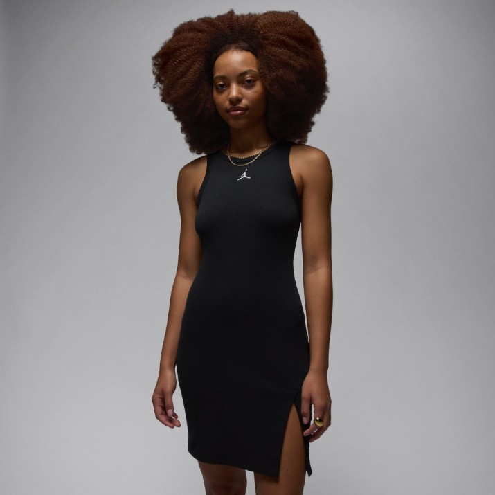 Женское платье Nike W Jordan Ess Tank Dress Black/White, s.S