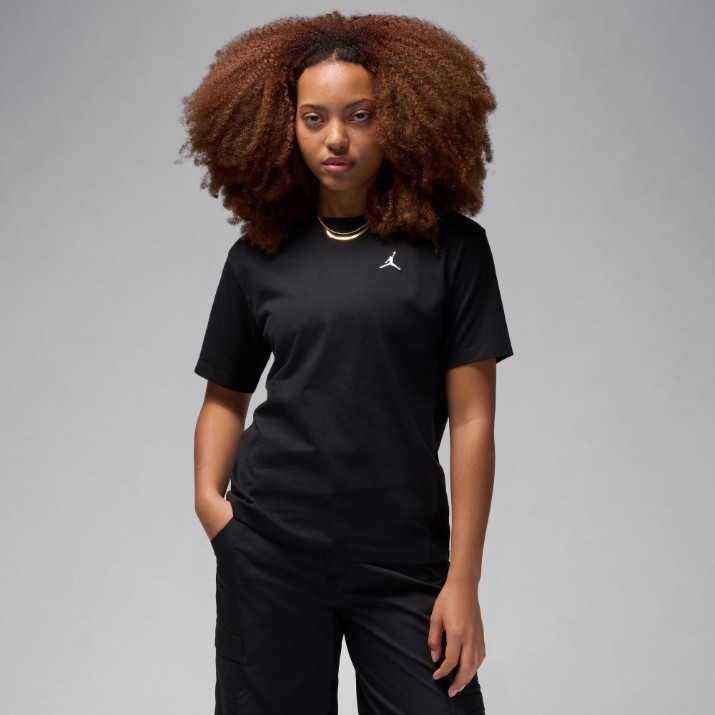 Tricou de dame Nike W Jordan Essen Gf Tee Core 23 Black/White, s.S