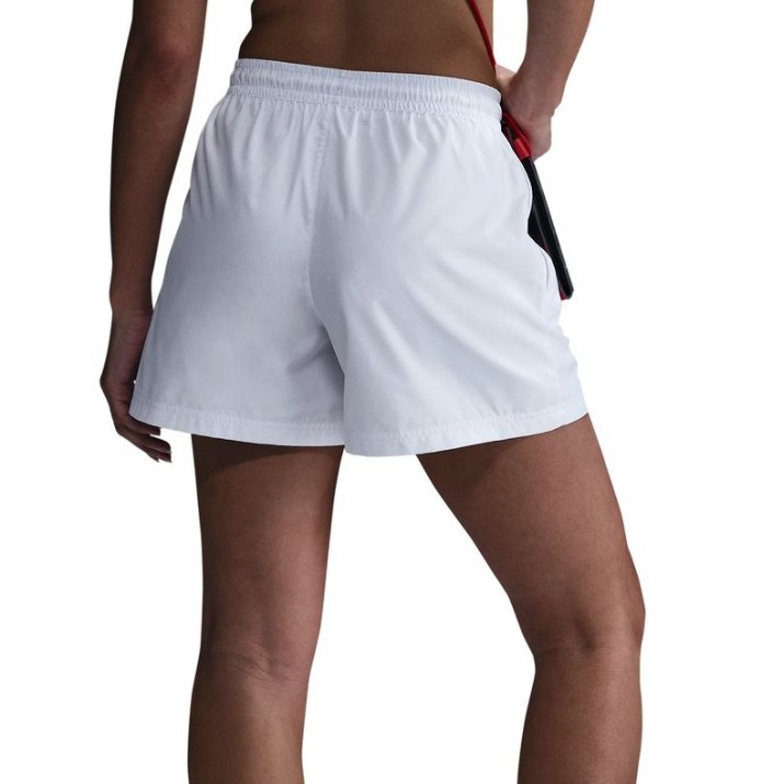 Женские шорты Nike W Nsw Mr Essntl Wvn Short White/Black, s.L