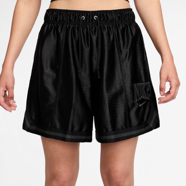Pantaloni scurți dame Nike W Nsw Street 6 Satin Gx Shrt Black/Anthracite, s.M