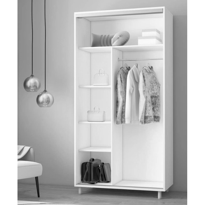 Шкаф-купе Mobildor-Lux Aron-P 110x210 Anthracite (aronp2945) K2