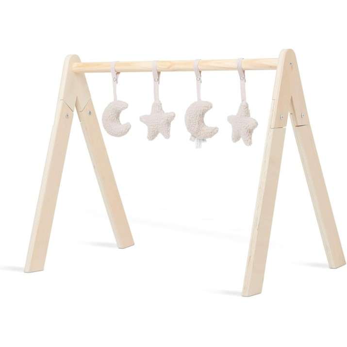 Jucărie pentru pătuturi si carucioare Jollein Babygym Moon Nougat (108-001-66046)