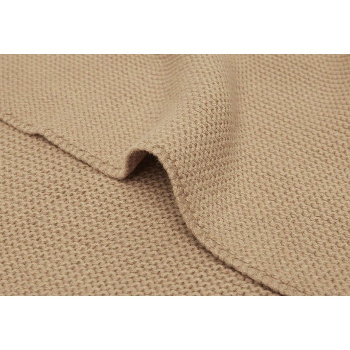 Pătura Jollein Basic Knit Biscuit 100x150 (516-522-66072)