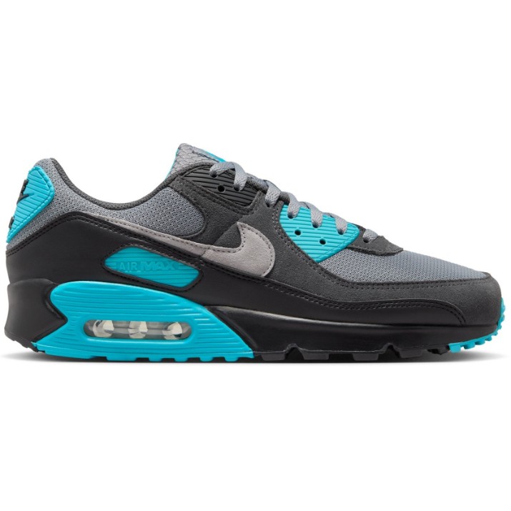 Adidași pentru bărbați Nike Air Max 90 Cool Grey/Dusty Cactus/Black/Wolf Grey, s.45
