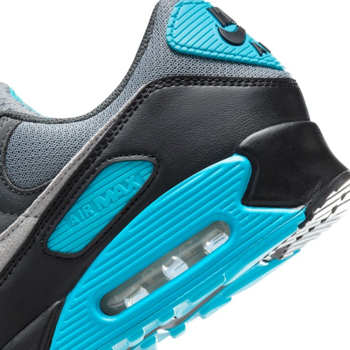 Adidași pentru bărbați Nike Air Max 90 Cool Grey/Dusty Cactus/Black/Wolf Grey, s.46