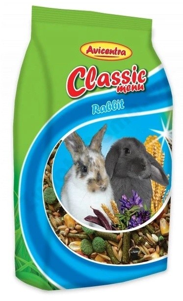 Hrană pentru rozătoare Avicentra Classic Menu Rabbit 1kg