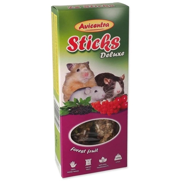 Корм для грызунов Avicentra Sticks Forest Fruit 2pcs