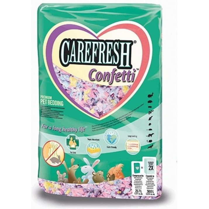 Наполнитель для грызунов Carefresh Confetti 1kg (10L)