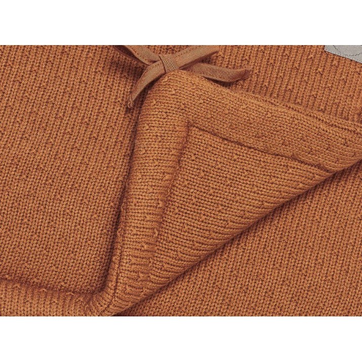 Бортик в кроватку Jollein Bliss Knit Caramel 180x35 (004-895-65353)