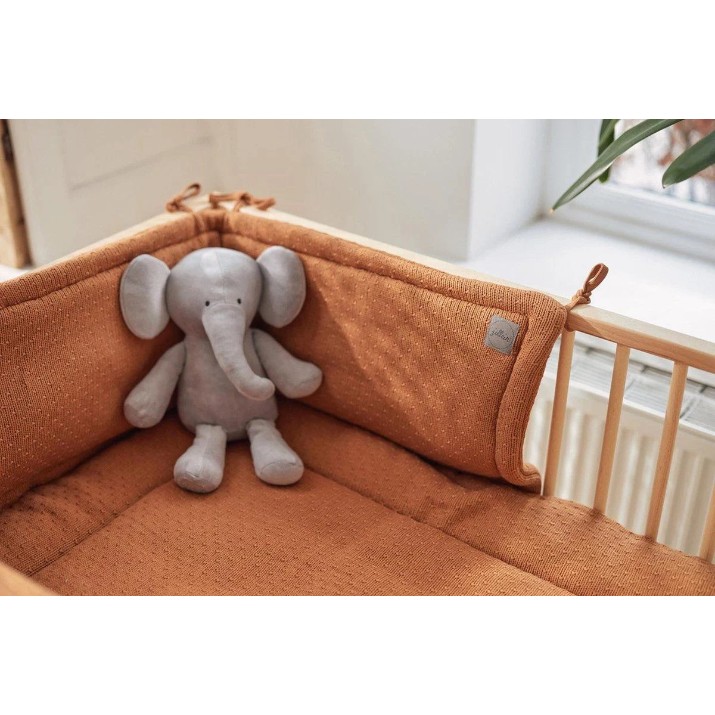 Бортик в кроватку Jollein Bliss Knit Caramel 180x35 (004-895-65353)