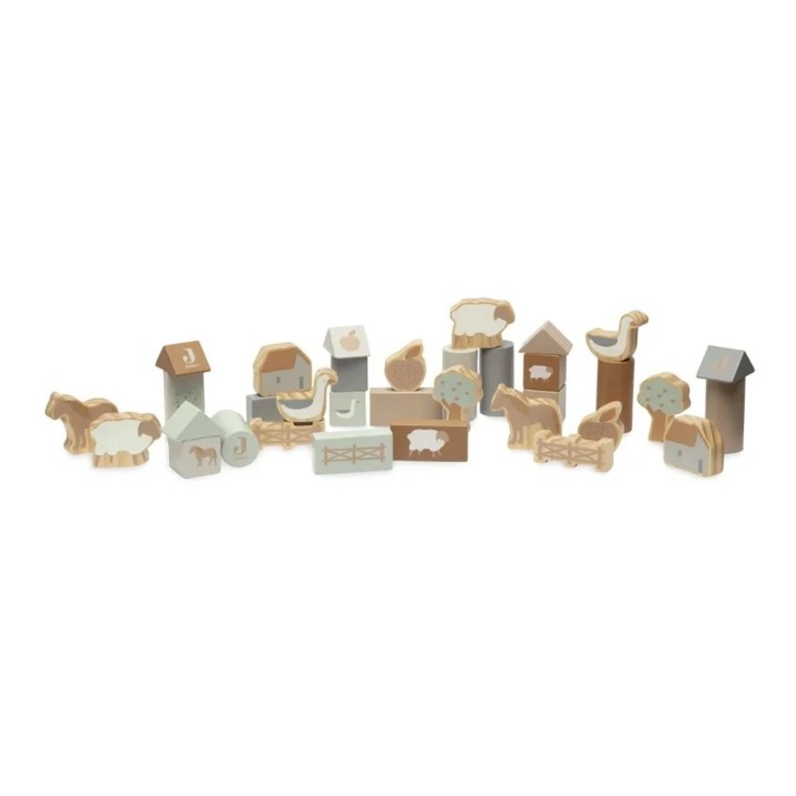 Cuburi Jollein Blocks Set Farm (712-603-67021)