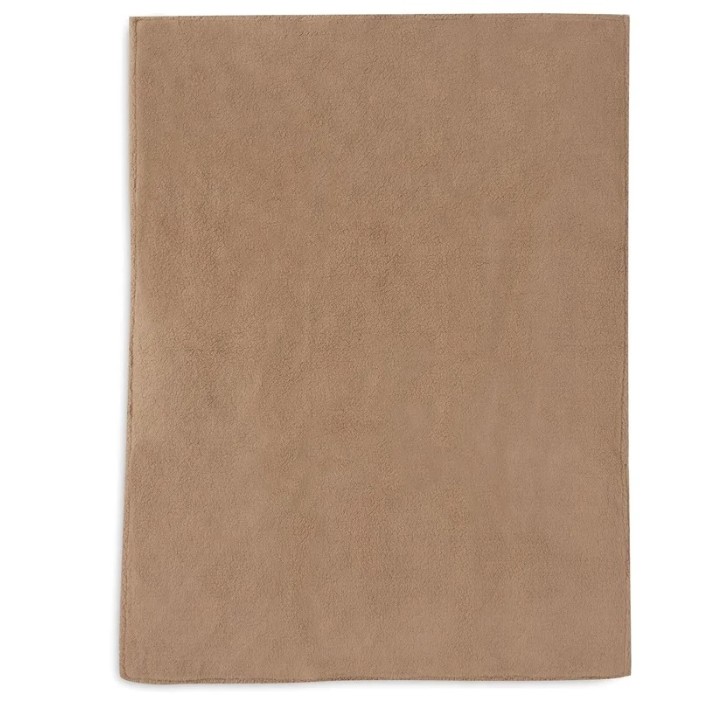 Pătura Jollein Check Knit Biscuit/Teddy Fleece 75x100 (517-511-68041)