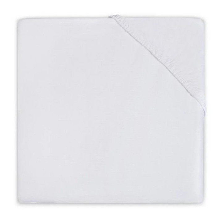 Детская простынь Jollein Cotton White 120x60cm (510-507-00001)